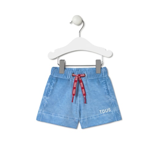 Bermuda de niño tintado Casual azul