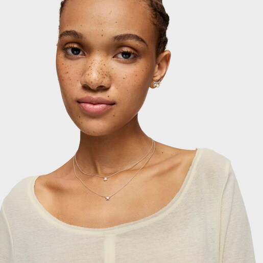 Pack de Collares Mini Icons oso-estrella de plata