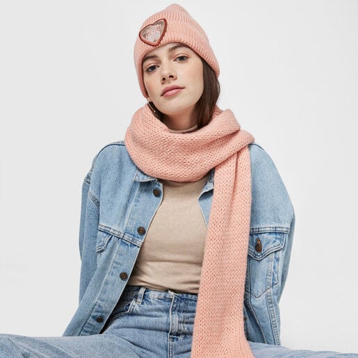 Bufanda rosa Amaya Joy