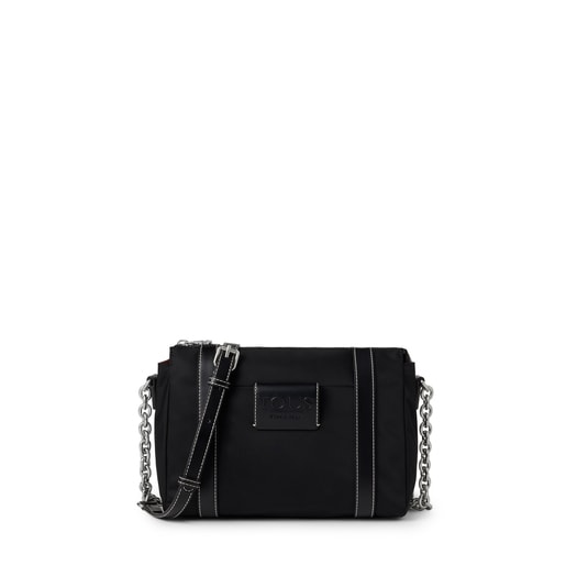 Small black Empire Soft Chain Crossbody bag | TOUS