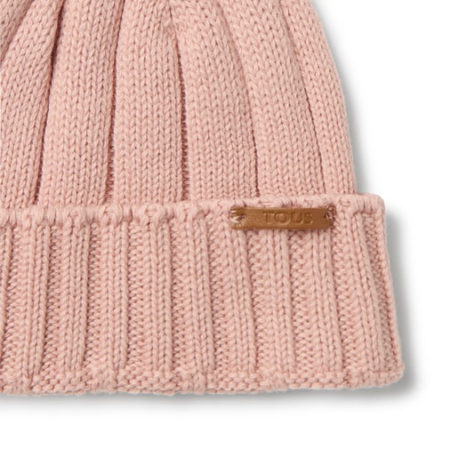 Baby hat in Tricot pink