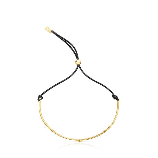 Gold and nylon TOUS Cool Joy Bracelet with star