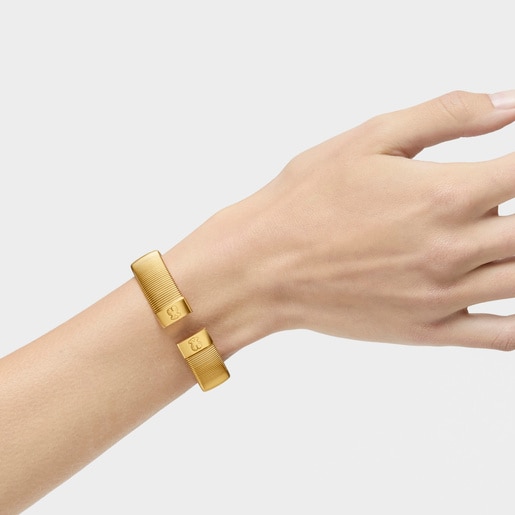Golden color Steel TOUS Bulevar Bracelet