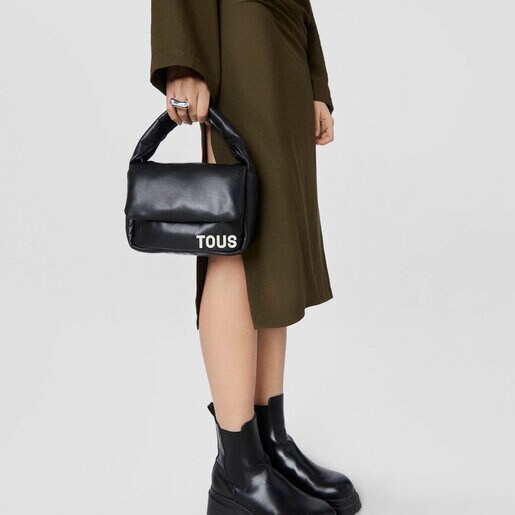 Bandolera pequeña negra TOUS Carol