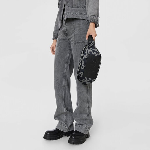 Riñonera negra Kaos Pix Soft