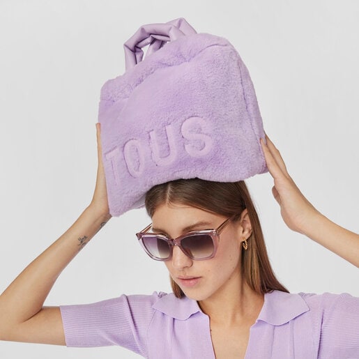 Medium mauve TOUS Cloud Warm One-shoulder bag