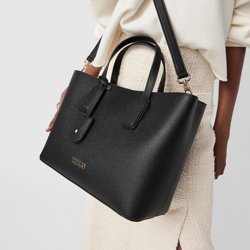 תיק נשיאה קטן אסנשיול בצבע שחור