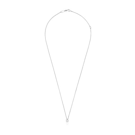 Gargantilla de platino con diamante talla brillante creado en laboratorio 0,25 ct TOUS Essentials LGD