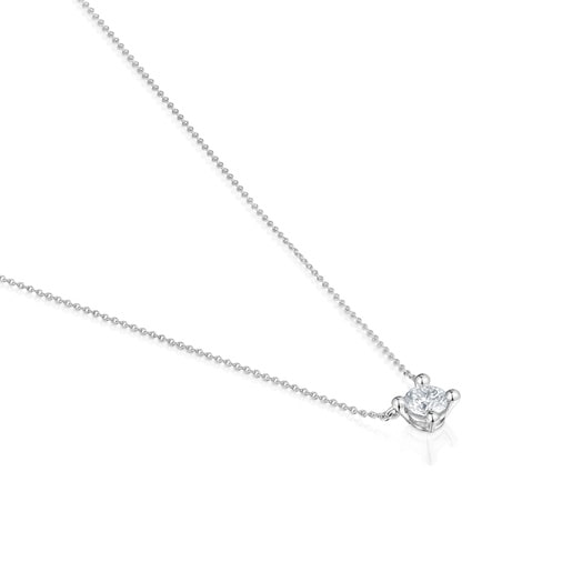 Gargantilla de platino con diamante creado en laboratorio 0,70 ct Shine LGD