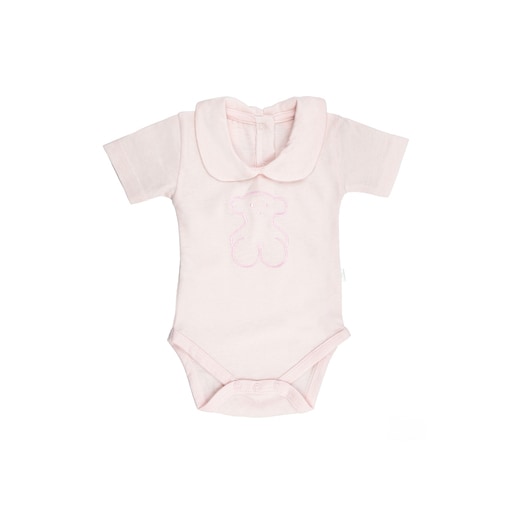 Baby-Kragenbody Rise rosa