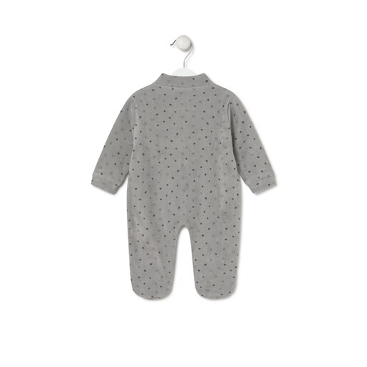 Baby pyjamas in Mini grey