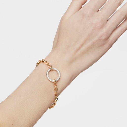Silver Vermeil Hold Bracelet