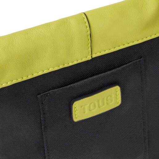 Lime green leather Minibag TOUS Cloud