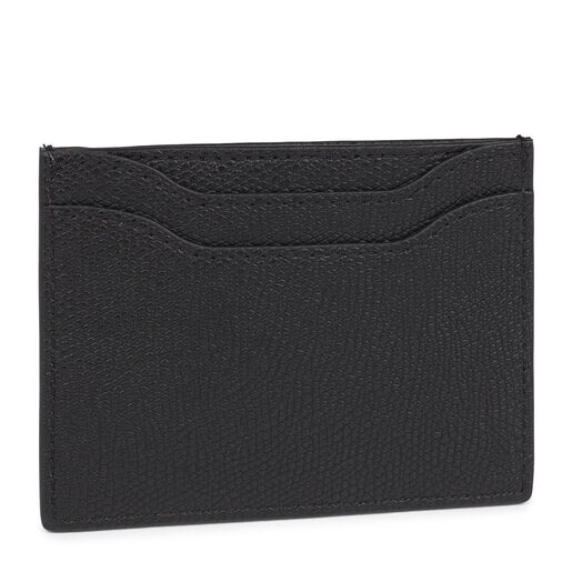 Porte-cartes plat TOUS Essential noir