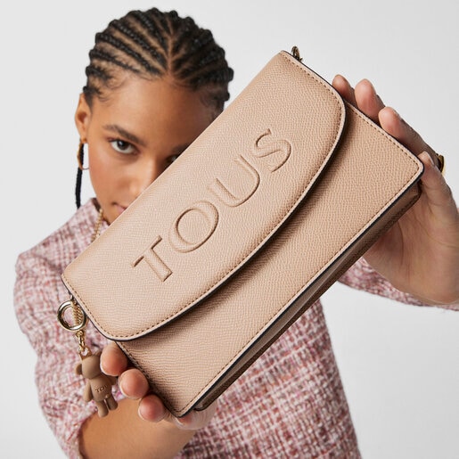 Маленькая темно-серая сумка-кроссбоди T Pop