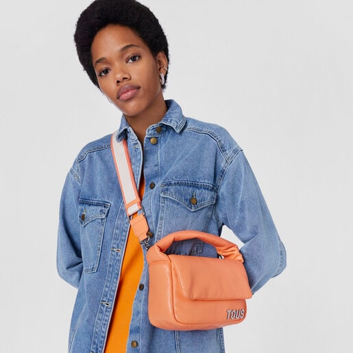 Bandolera pequeña naranja TOUS Carol