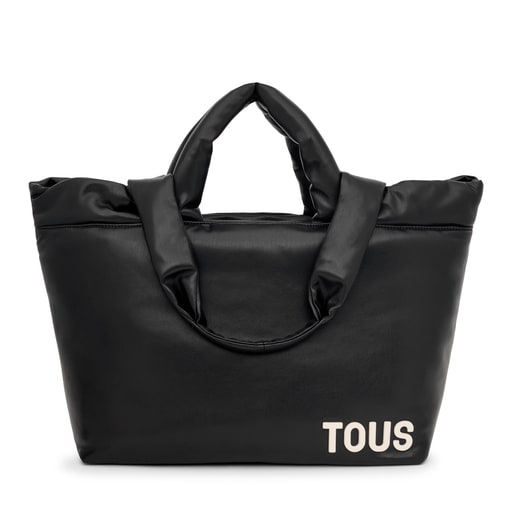 Large black Tote bag TOUS Carol