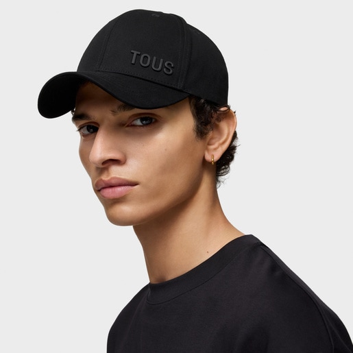 Black Cap TOUS Logo Metal