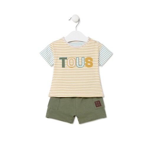 Tous - Baby BoyS Outfit In Jungle One Colour - Textil