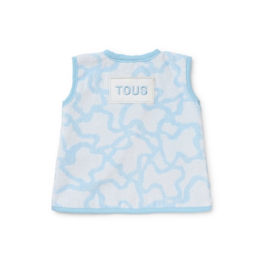 Bavoir T-shirt Kaos bleu ciel