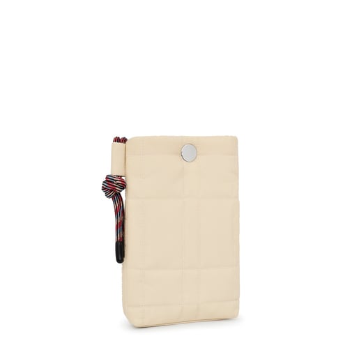 TOUS Empire Borsa mini imbottita beige