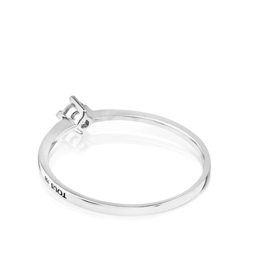 Anillo TOUS Brillants de Oro blanco con Diamante