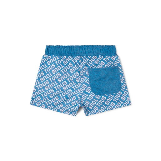 Boys swimmers in Logo blue