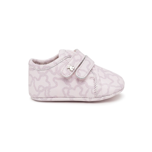 Tennis en cuir Kaos Rose