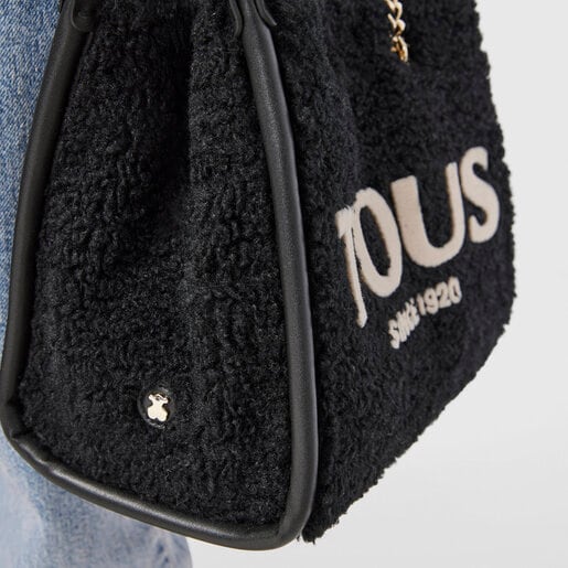 Medium black Amaya Warm Shopping bag