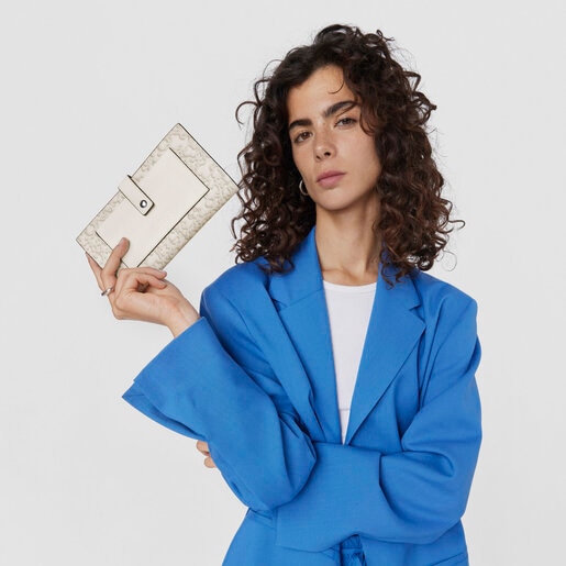 Billetera Pocket gris Kaos Mini Evolution