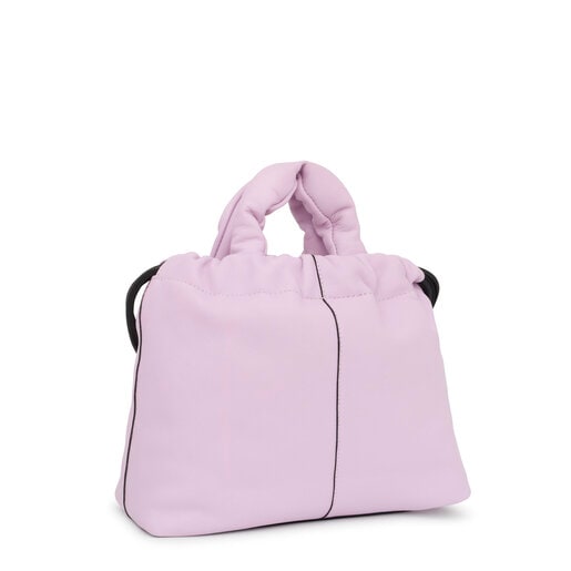 Sac moyen en cuir mauve TOUS Cloud