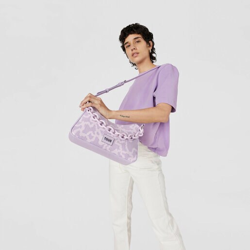 Mauve Kaos Pix Shoulder bag