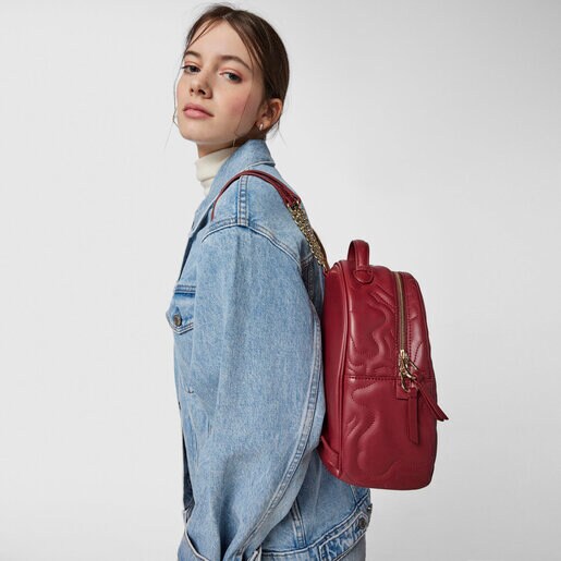 Burgundy Kaos Dream backpack