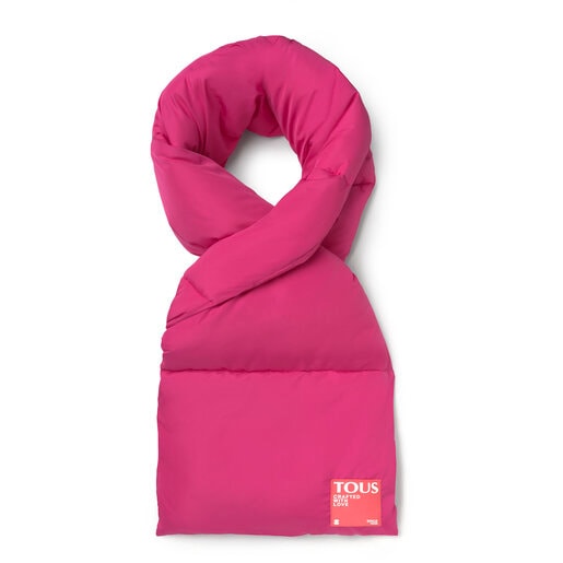 Fuchsia Amaya Padded Scarf