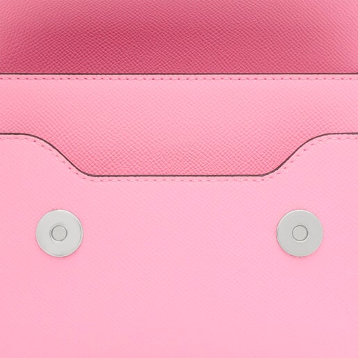 Μικρή τσάντα χιαστί Audree TOUS La Rue New σε ροζ χρώμα