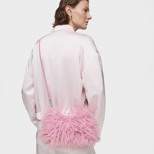 Mini bandolera malva-wild TOUS Hold