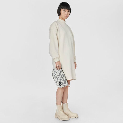 ベージュのコスメポーチ Kaos Pix Soft