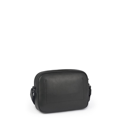 Small leather black Leissa crossbody bag