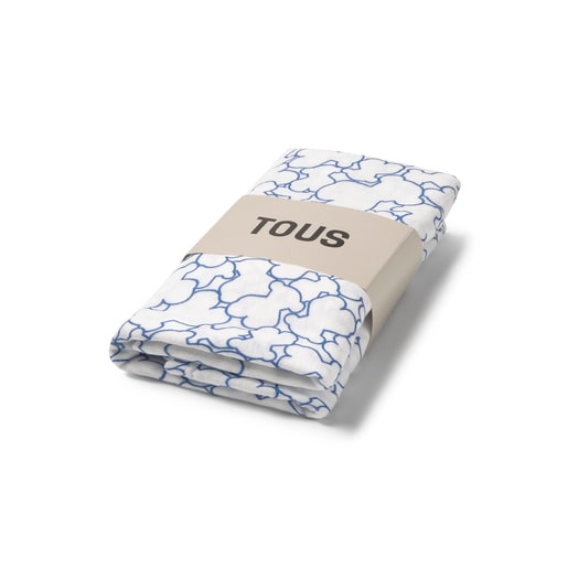 Baby muslin in Muse navy blue