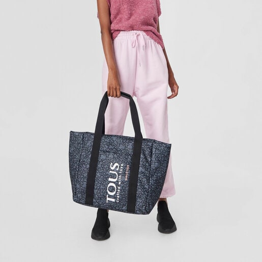 Capazo grande negro Kaos Mini Evolution Nylon