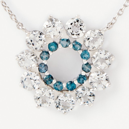 Necklace in white gold with topaz TOUS ATELIER