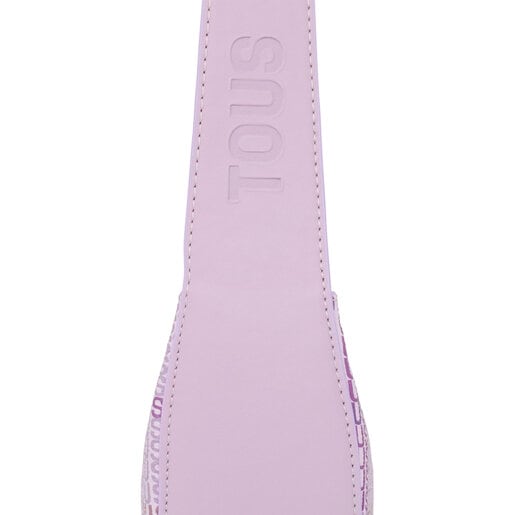 Bolsa de hombro malva TOUS Cecilia
