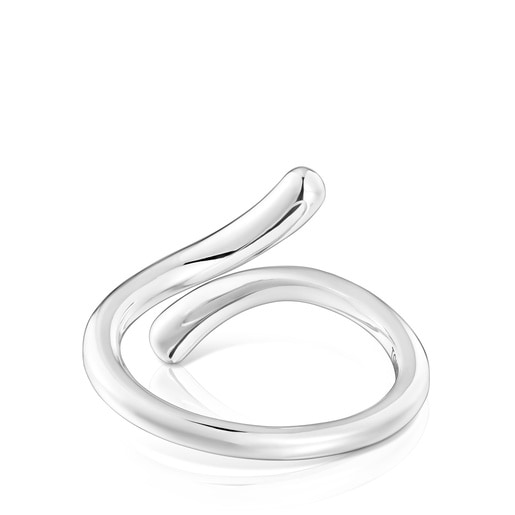 Anillo abierto de plata TOUS Motivos