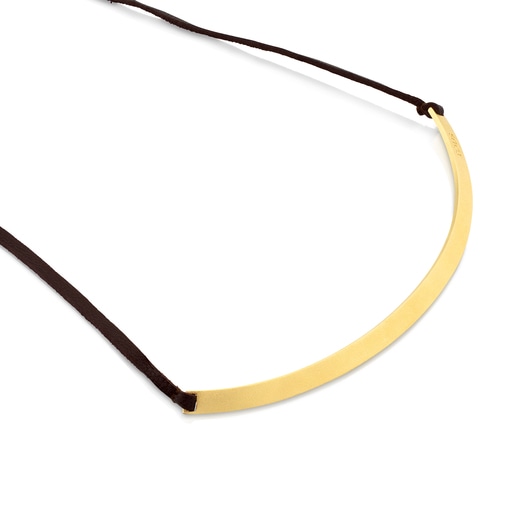 Collar Soleyl con baño de oro 18 kt sobre plata