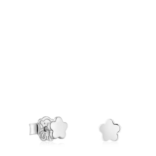 Pendientes flor de plata TOUS Motivos