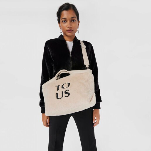 Medium beige TOUS Balloon Wild Tote bag