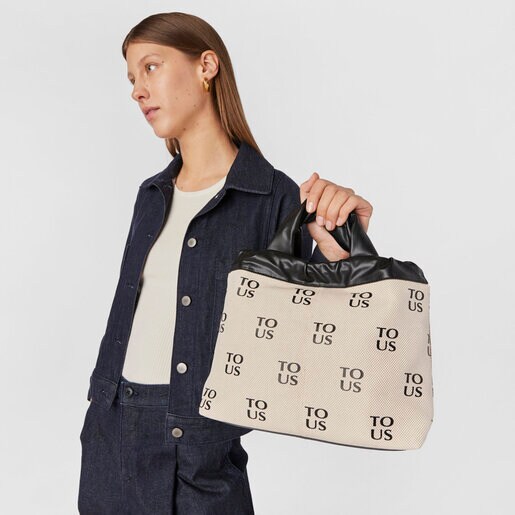 Saca mediana beige TOUS TO-US