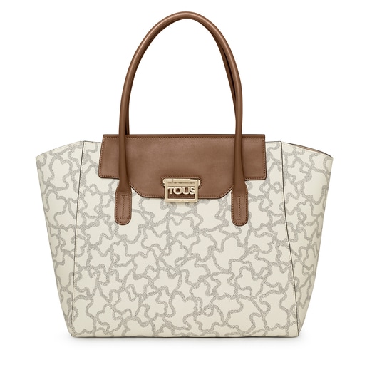 Beige Kaos Legacy Tote bag