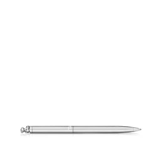 قلم حبر مطلي بالكروم باللون الفضي من التشكيلة Bold Bear