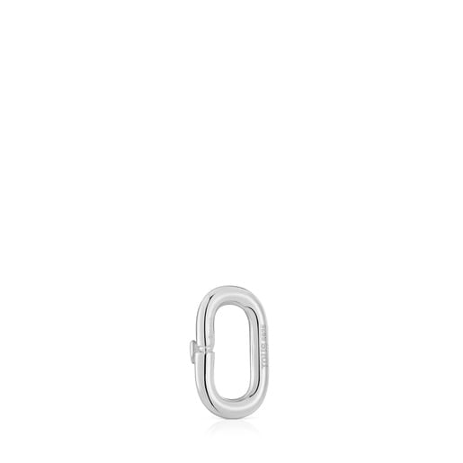 خاتم Hold Oval صغير الحجم من الفضة